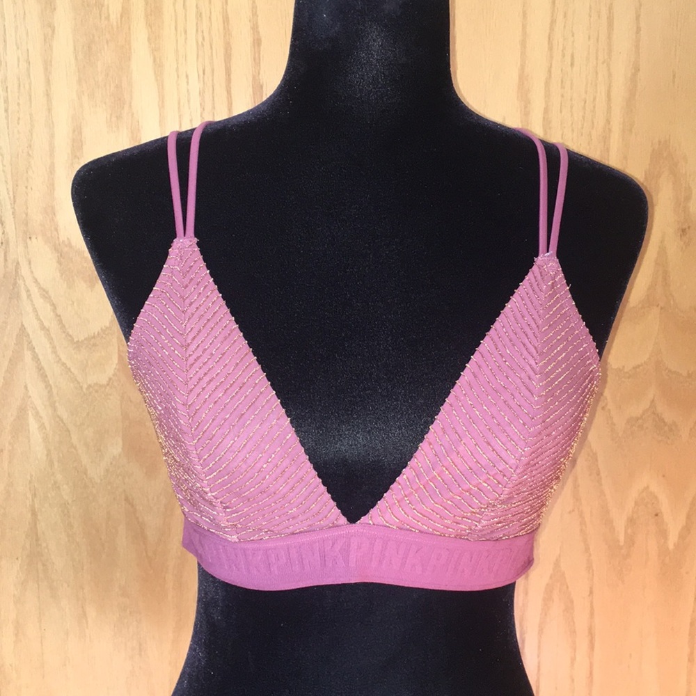 PINK Victoria’s Secret Bra with Sparkle